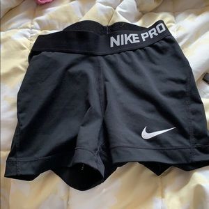 Nike spandex shorts
